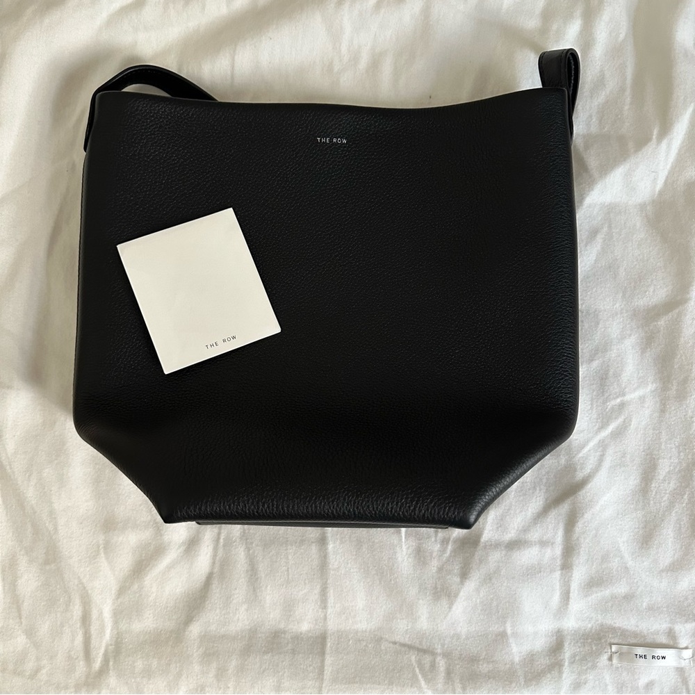 The Row Medium N/S Park Tote Bag in Leather